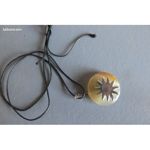 Collier Pierre Naturelle Avec Étoile