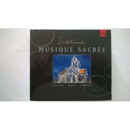Cd Coffret Sublime Musique Sacrée - Vivaldi-Bach-Mozart 3 Cd
