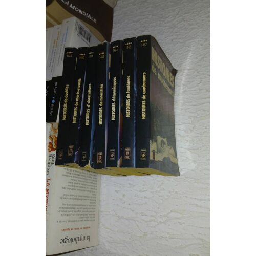 La Grande Anthologie Du Fantastique Lot De 7 Livres Presses Pocket