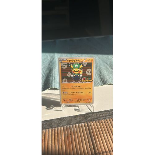 Carte Pokémon Luigi Pikachu 