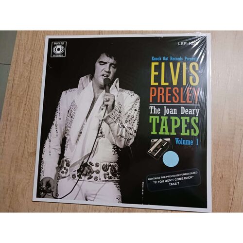 Elvis Presley The Joan Deary Tapes Vol.1 Double Album 2 Vinyls Couleur Bleu ! 25 Unreleased Versions !