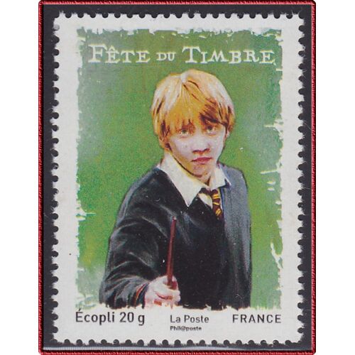 Fête Du Timbre : "Ron Wesley" Personnage De La Série Harry Potter Année 2007 N° 4025 Yvert Et Tellier Luxe