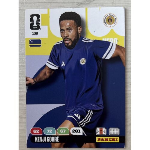 Carte Foot Panini Adrenalyn Xl World Cup 2026 Kenji Gorre 139