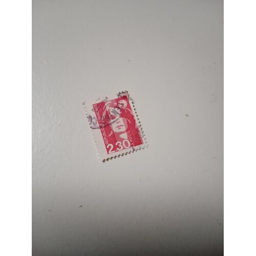 Timbre France Oblitéré 2,30 Yvert N° 2614 Type Marianne Du Bicentenaire Rouge De 1990 G