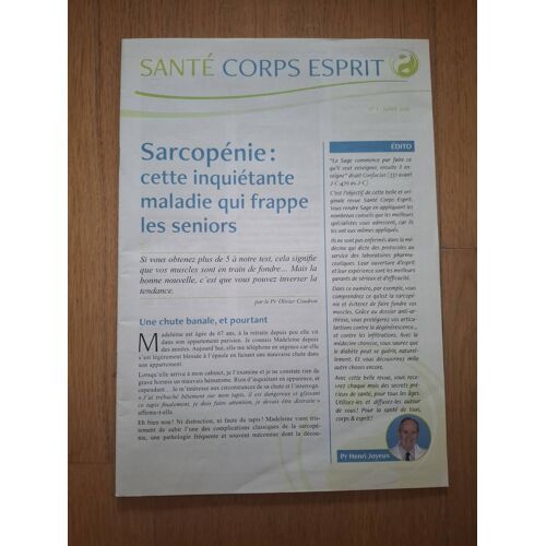 Revue De Santé "Santé Corps Esprit "