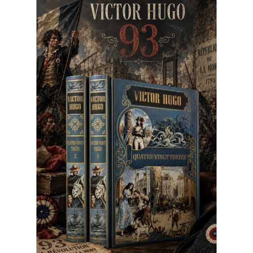 Quatre Vingt Treize - Victor Hugo Crémille Papier Bouffant Luxe