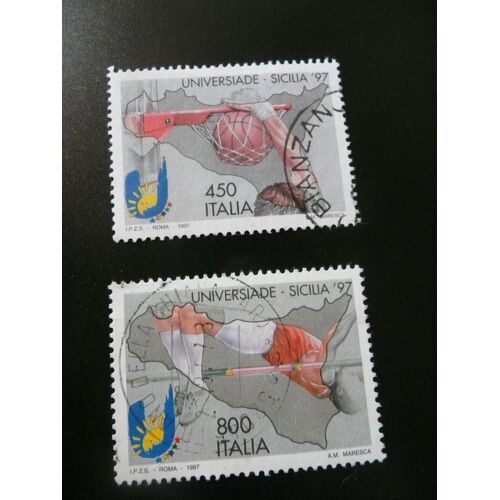 2 Timbres Italie N°2257/2258