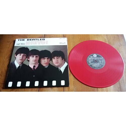 Album Lp 33t 12" Vinyle The Beatles « Aiuto !» 14 Titres 2010 En Édition Limitée Vinyle Rouge Red Réf: Pmcq 31503 Swinging Dog Records Made In Austria