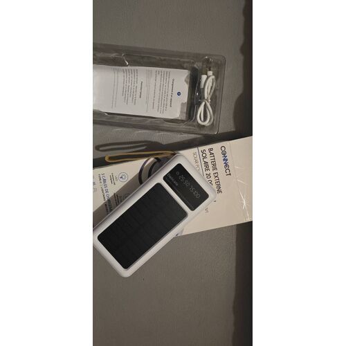 Batterie Externe Solaire Connect