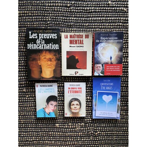 Ésotérisme Réincarnation Au Delà Lot 6 Livres
