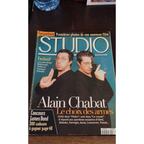 Studio Magazine Alain Chabat Le Choix Des Armes