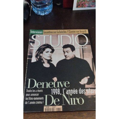 Studio Magazine Deneuve 1998, L'Année Des Stars De Niro