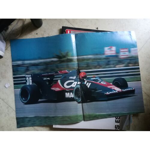 Poster Giacomelli Toleman Tg183b 1983
