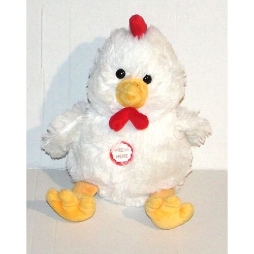 peluche poussin coq sonore max & sax