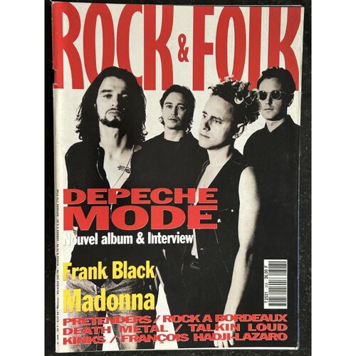Rock & Folk 308 Avril 1993 Cover Depeche Mode Madonna Talkin Loud Frank Black Death Metal