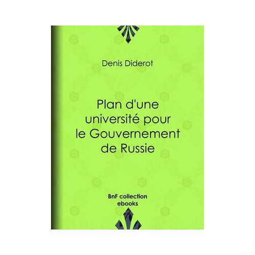 Plan D'une Université Pour Le Gouvernement De Russie