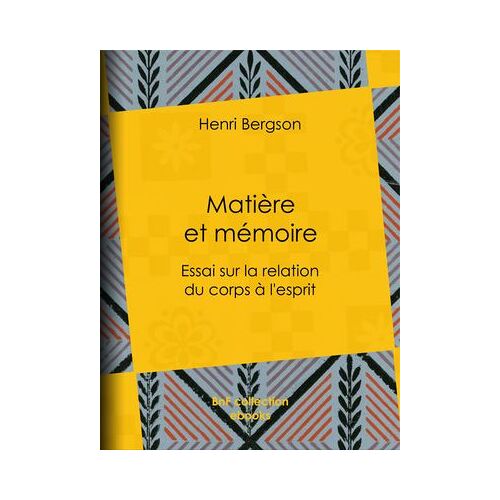 Matiã¨Re Et Mã©Moire
