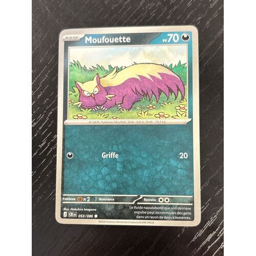 Carte Pokémon – Moufouette – 053/086