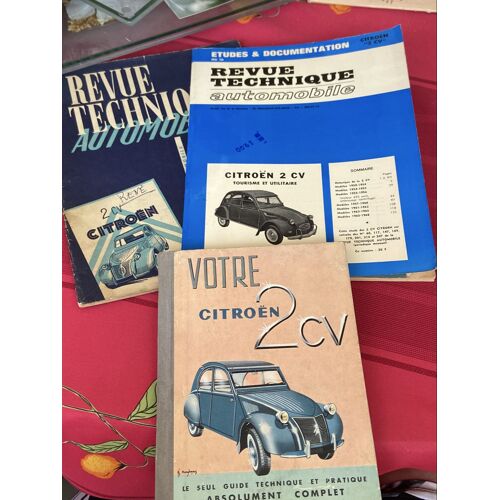 Revue Technique Automobile Citroën 2cv