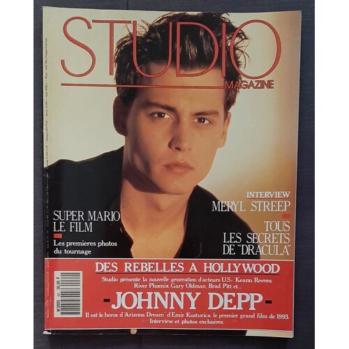 Studio Magazine - N° 69 Janvier 1993 - Johnny Depp