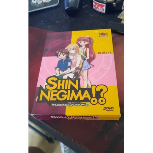 Coffret Dvd Shin Negima Vol 5 Et 6