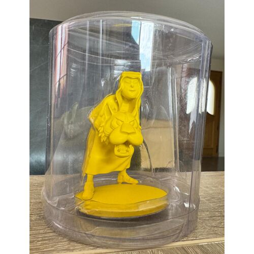 Tintin Figurine Abdallah Monochrome - Jaune - Neuf Sous Blister