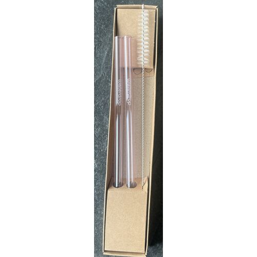 Pailles En Verre Rose Waterdrop