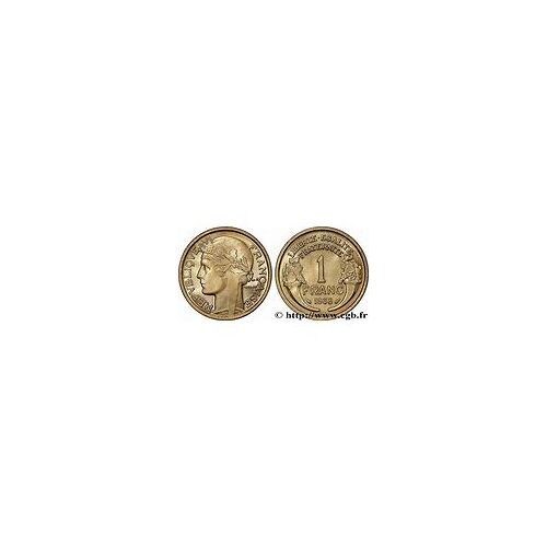 Piéce De 1 Franc 1938. Comme Neuve