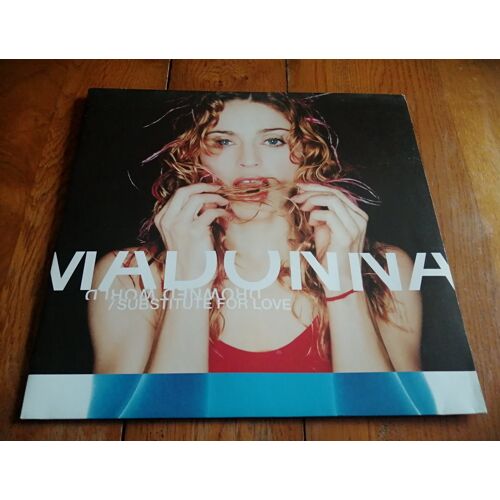 Maxi 45t 12" Vinyle Madonna " Drowned World " 3 Titres 1998 Made In Germany Maverick Electronic House Ambient