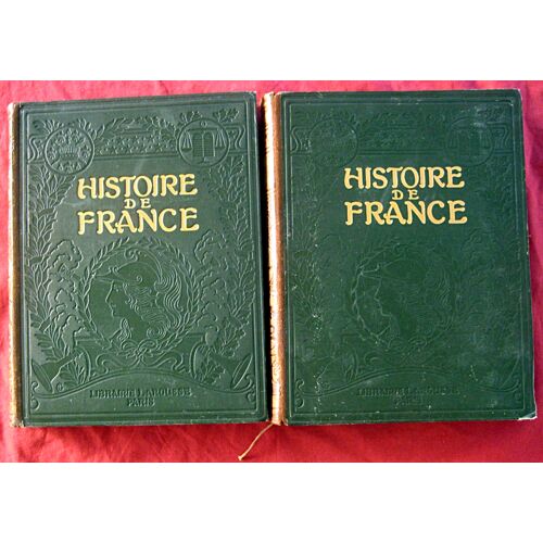 Histoire De France Illustrée. 2/3. Larousse. Des Origines À Nos Jours (1870).