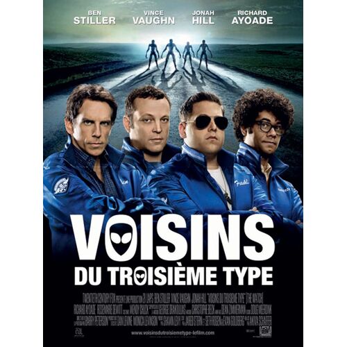 Voisins Du Troisième Type (The Watch) -Véritable Affiche De Cinéma Pliée -Format 40x60 Cm - De Akiva Schaffer Avec Ben Stiller, Vince Vaughn, Jonah Hill, Richard Ayoade, Rosemarie Dewitt - 2012