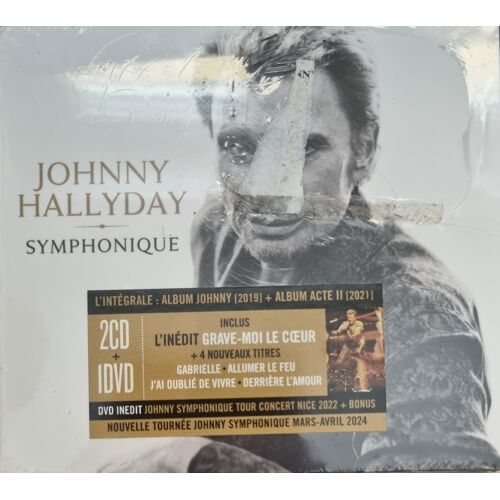 Johnny Hallyday - Symphonique [2cd + Dvd Digipack - Tirage Limité]