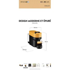Vend cafetière Nespresso vertuo pop neuve