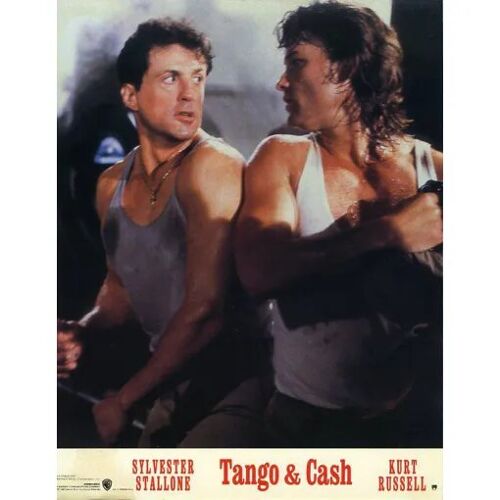 Tango Et Cash (Tango & Cash) : Jeu De 8 Photos D'Exploitation Cinématographique - Format 21x28 Cm - De Andrey Konchalovskiy Avec Sylvester Stallone, Kurt Russell, Teri Hatcher, Jack Palance - 1989