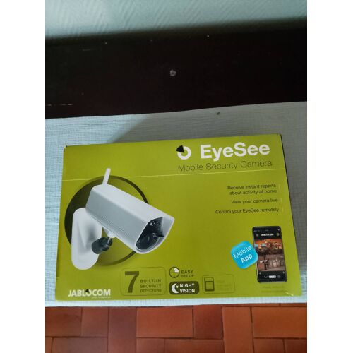 Caméra de surveillance, marque JABLOCOM, at home android ou IOS: - Recevoir des rapports instantanés - Activer la caméra en live depuis votre portable - contrôle par vidéo a distance