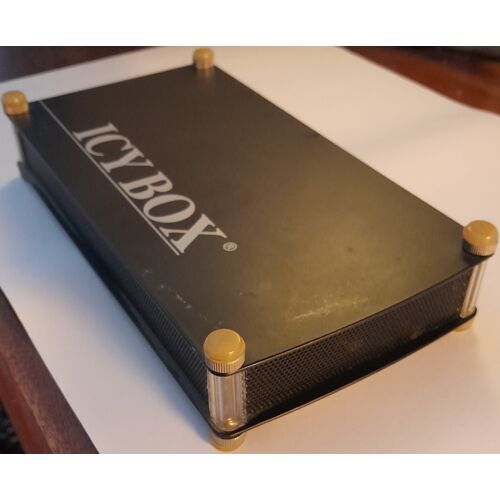 Boîtier externe ICY BOX pour disque dur IDE usb2 PATA 3,5" en HDD.
