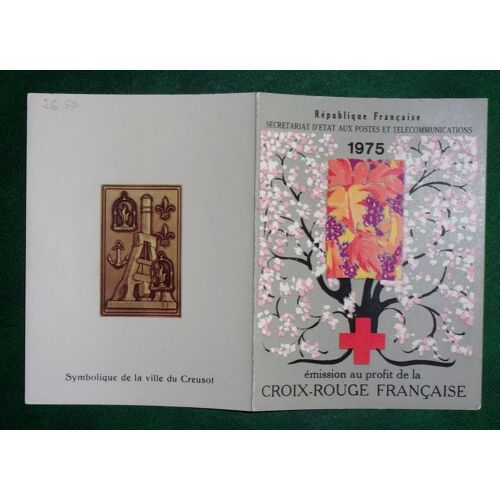 France Carnet Croix-Rouge N° 2024 Neuf Sans Charnière De 1975 - 60c+15c Et 80c+20c « Croix-Rouge : Les Saisons » - Cote 9 Euros