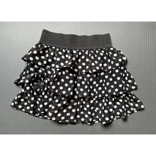 Mini Jupe Noire Pois Blancs M
