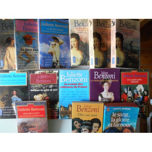 Juliette Benzoni Lot De Livres