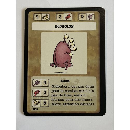 Kid Paddle : Blocks Attacks - Carte À Collectionner Et À Jouer - Carte Blocks : B64 - Globulox