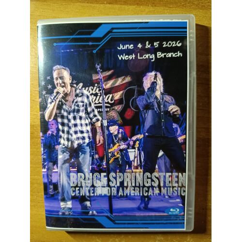 Bruce Springsteen & Friends - Music America June 4 & 5, 2026 West Long Branch. 1.Dvd.Bd Blue-Ray