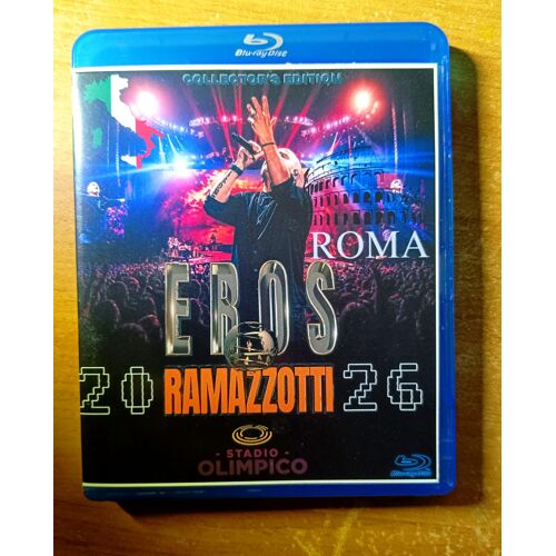 Eros Ramazzotti - Live Rome 16-06-2016. 1.Dvd.Bd Blue-Ray