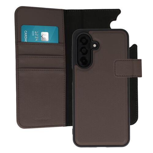 imoshion Étui portefeuille luxe 2-en-1 amovible Samsung Galaxy A26 Marron