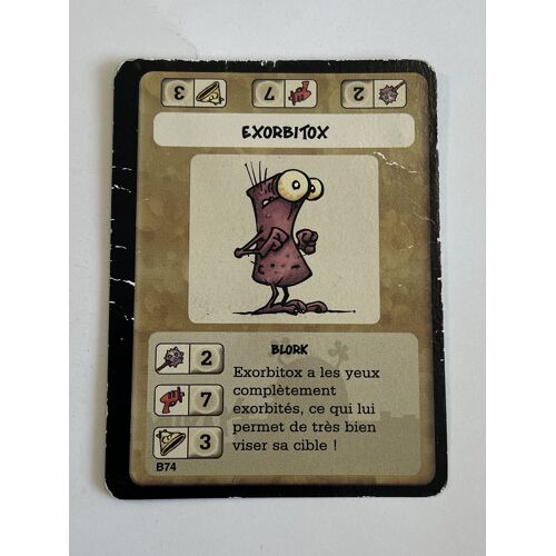 Kid Paddle : Blocks Attacks - Carte À Collectionner Et À Jouer - Carte Blocks : V74 - Exorbitox