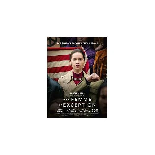 Une Femme D'exception De Mimi Leder Avec Felicity Jones, Armie Hammer... - Affiche Originale De Cinéma Format 120 Cm X 160 Cm