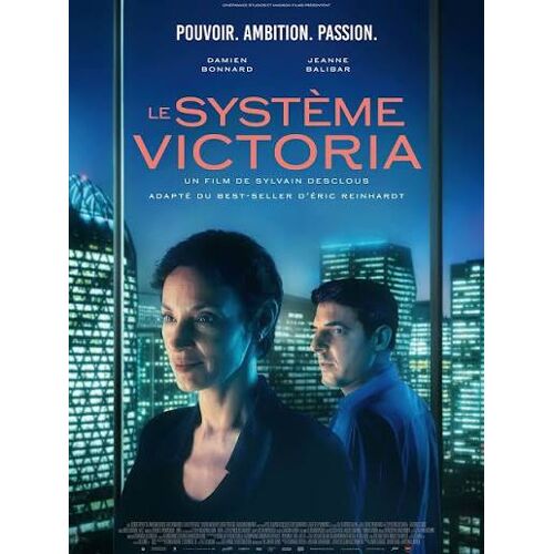 Le Système Victoria De Sylvain Desclous Avec Damien Bonnard, Jeanne Balibar... - Affiche Originale De Film Format 120 X 160 Cm