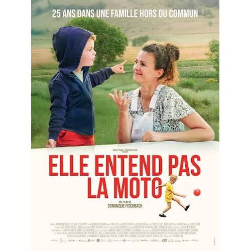 Elle Entend Pas La Moto De Dominique Fischbach - Affiche Originale Du Film Format 120 X 160 Cm