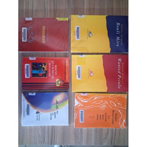 Lot De 6 Livres Théâtre Jeunesse