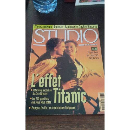 Magazine Studio Magazine — Spécial Titanic (Leonardo Dicaprio & Kate Winslet)