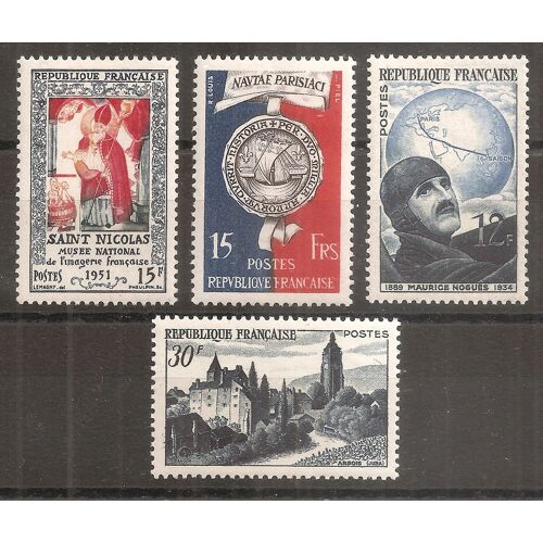 904 À 907 (1951) Série De Timbres Neufs N** (Cote 4,8e) (A208)